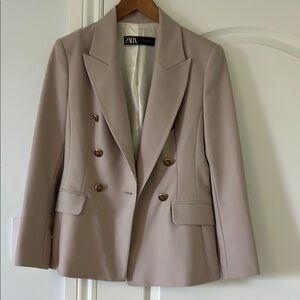 Zara Women's Light Tan Blazer
